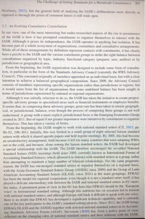 attention to the variety among the IASB's jurisdictional constituents, identifying numerous research