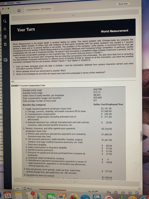  count Window Help Shop Now C Compensation, 12th Edition o Your