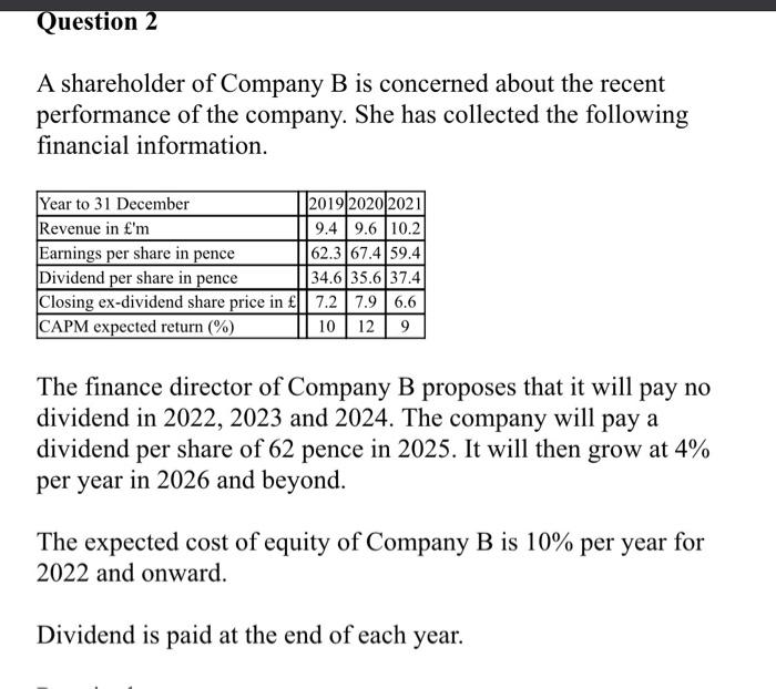  i) We define the predictive P/E as price at the beginning