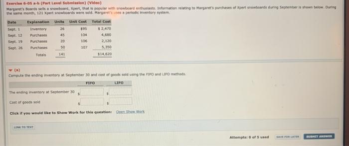  part b asks for moving average on Sept 1, 5, 12,