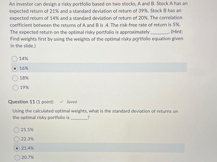 what is the percentage weight that you need to invest in the