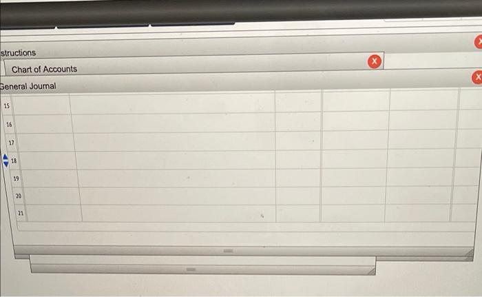 account. LALAMA structions Chart of Accounts tructions (c) Paid $2,300 for rent