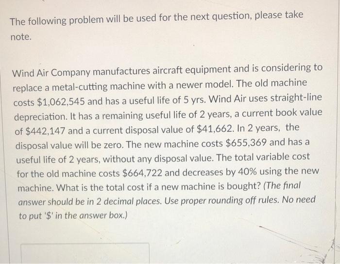 pls show solution The following problem will be used for the next