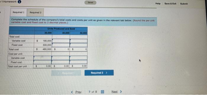 (Static) Cost Behavior; Contribution Format Income Statement (LO1-4, LO1-6) Harris Company manufactures