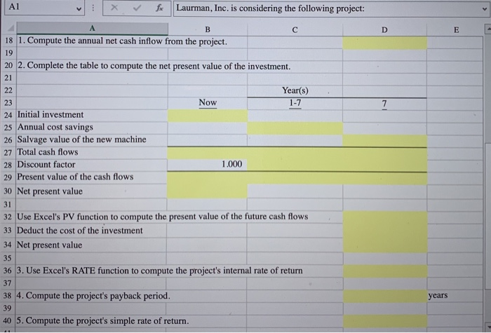 function in (D32). Here are the formulas you will need for each