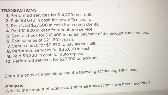 equation. LO 2-1, 2-2, 2-3 Carter Wilson is a painting contractor who