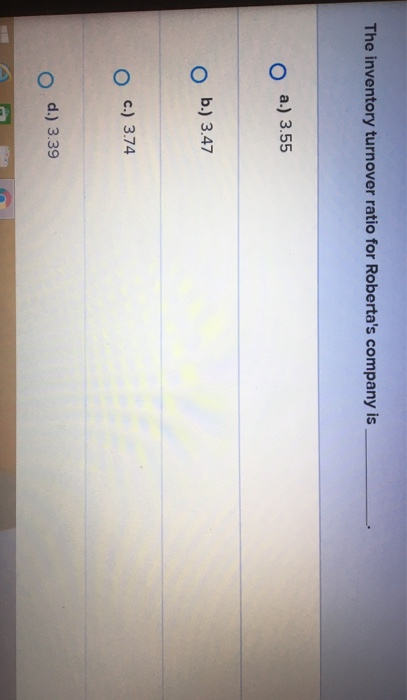 period-based Inventory turnover for a merchandising financial statement analysis BOOO During the