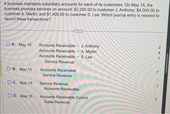 $300 C. $450 D. $225 On April 1, 2025, Barnes Services received