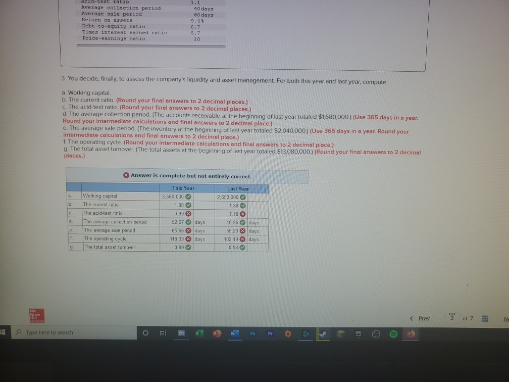 its major competitors. The company's financial Statements lur le 1.42 points Last