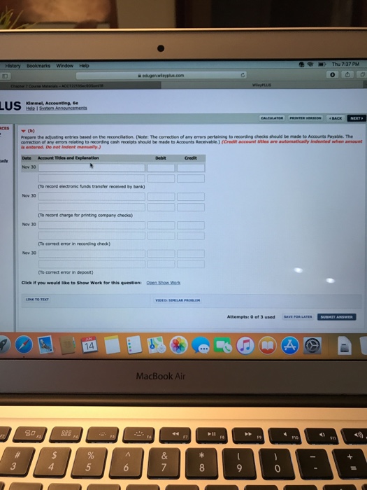 s 1,260.40 684.20 844.50 434.55 1,050.00 4.273.6 $9,764.45 The adjusted cash balance