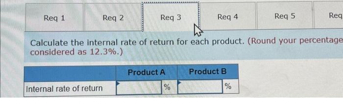 Complete this question by entering your answers in the tabs below. Calculate
