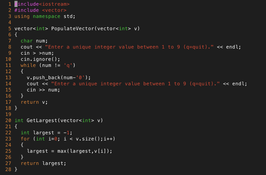VectorProcess.o 2 3 lab19.0: lab19.cpp 4 5 VectorProcess.o: VectorProcess.h VectorProcess.cpp g++ -std-c++11