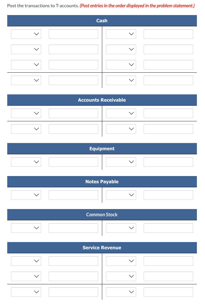 PLEASE Dropdown choices Selected transactions from the journal of Oriole Company, are