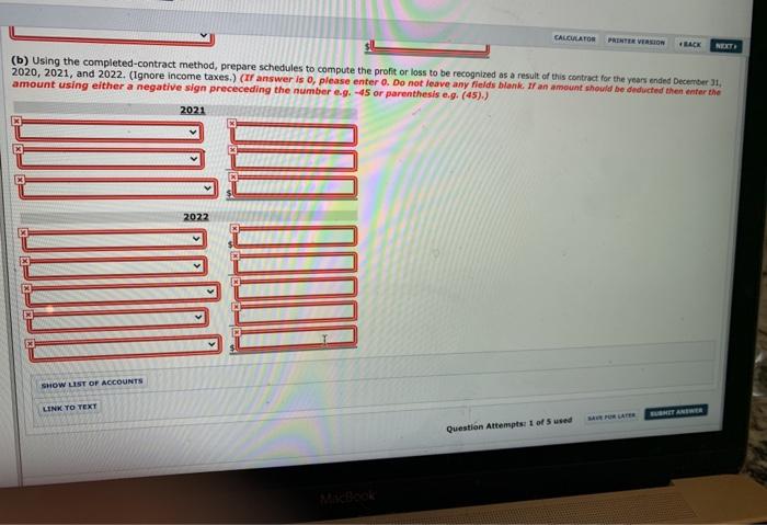 price of $1,890,000. On July 1, Metlock estimated that it would take