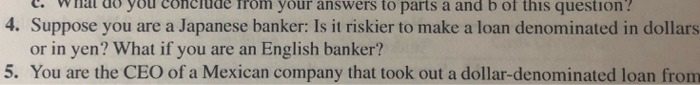  question 4 6. What do you conclude irom your answers to