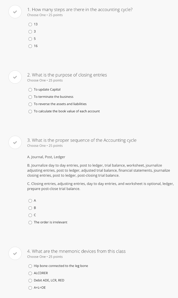 Help me answer this question. 1. How many steps are there in