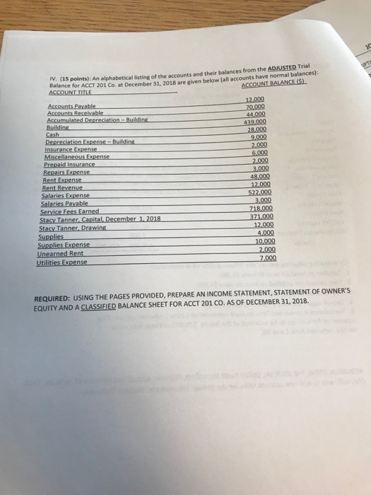 occurred during January. 2018 Jan. 3. Student 1 invested $S0,000 of personal