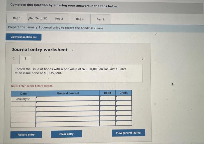 [The following information applies to the questions displayed below] Hillside issues $2,900,000