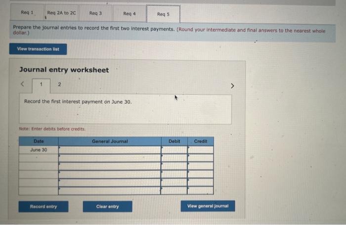 Required: 1. Prepare the January 1 jourhal entry to record the bonds'