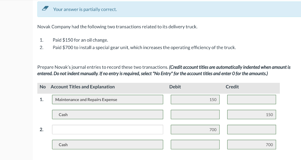 at a cost of $138,000. The company estimated that the machine will
