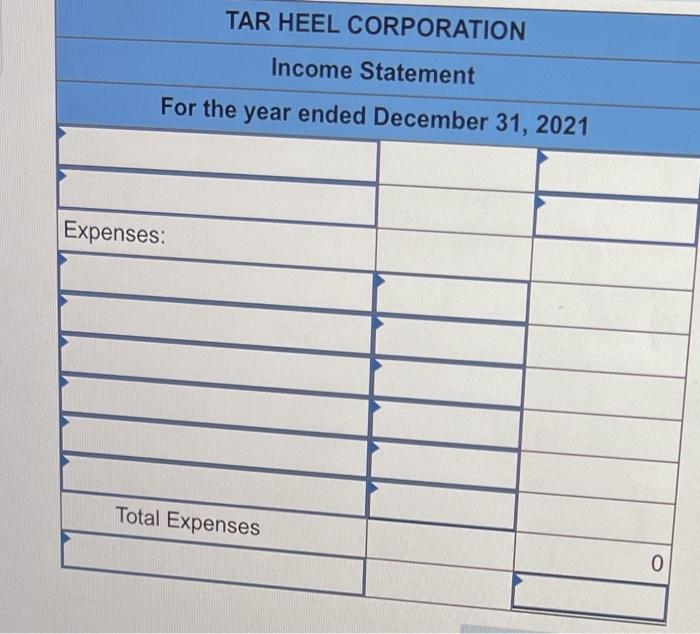 end of the year Advertising expense for the year Building that has