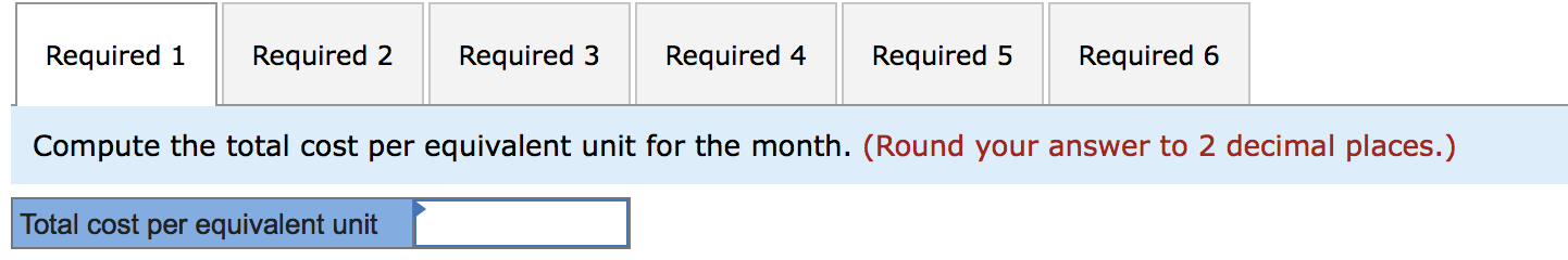 Jarvene Corporation uses the FIFO method in its process costing system. The