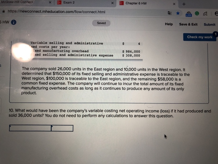 Fixed selling and administrative expense 984,000 308,000 15 The company sold 26,000