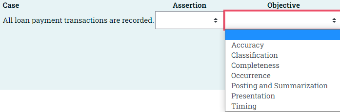 payment transactions are recorded. Accuracy Classification Completeness Occurrence Posting and Summarization Presentation