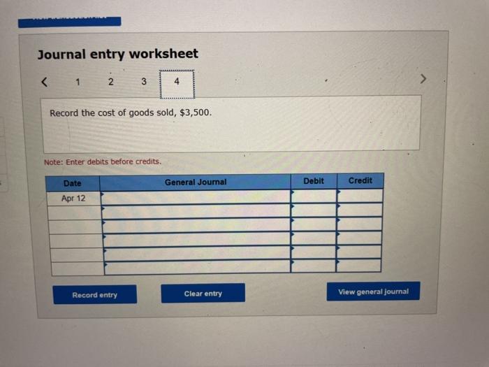 merchandise for $5,600 (that had cost $3,500) and accepted the customer's Continental