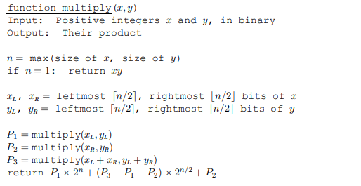 A) (55 points) Implement the divide-and-conquer recursive method. You should not assume