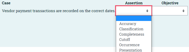  Case Vendor payment transactions are recorded on the correct date Case