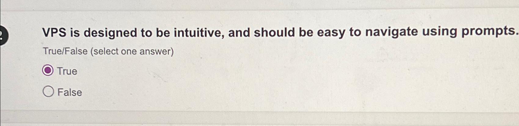  VPS is designed to be intuitive, and should be easy to