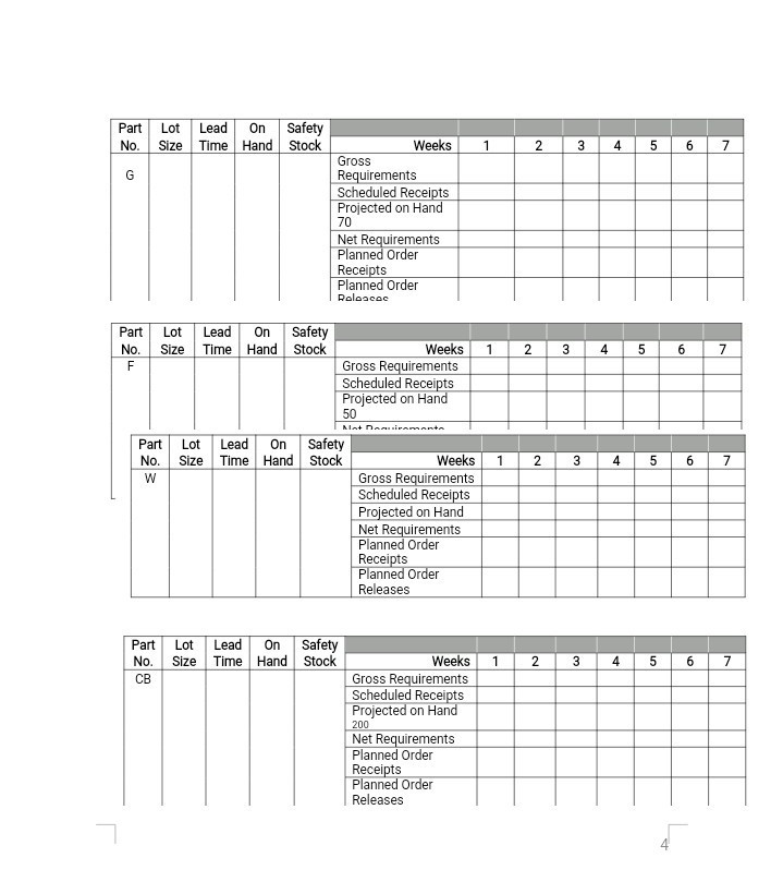 fine. Requirement: Complete the MRP Records for Qwik-Assembly. Q2: Lesson 11: CLR
