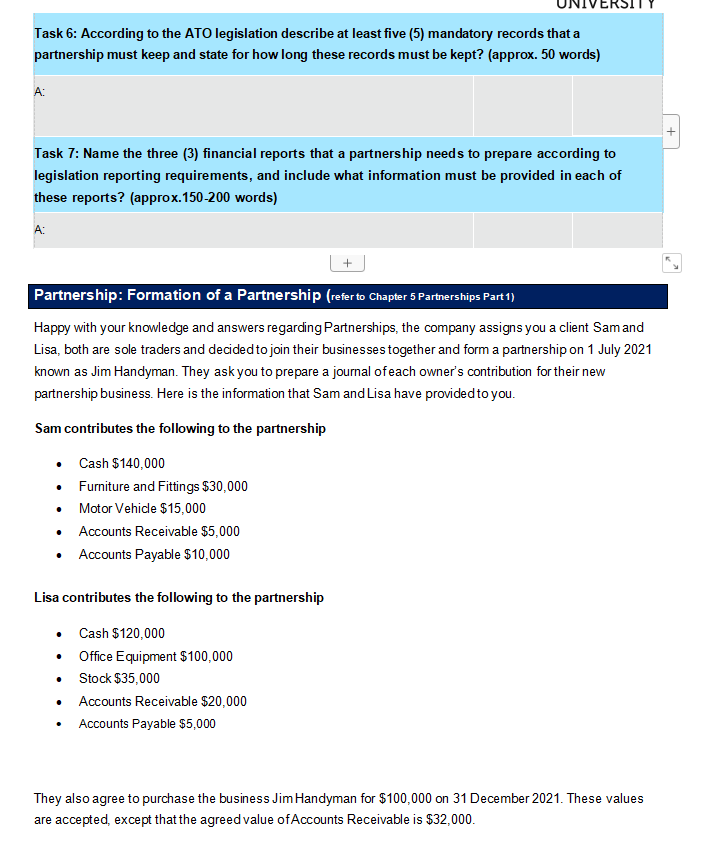 internship role as the accountant assistant/bookkeeper at Synergy Financial Services, a firm