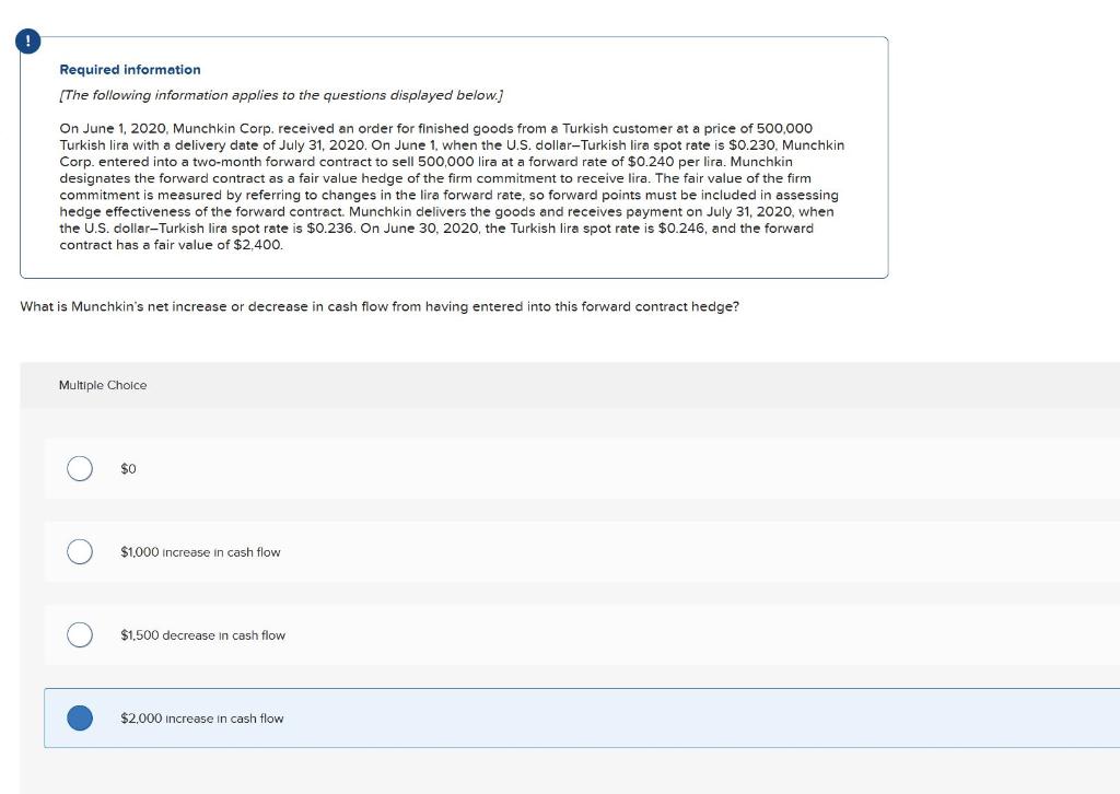 to determine the impact on the net income in the specific quarters