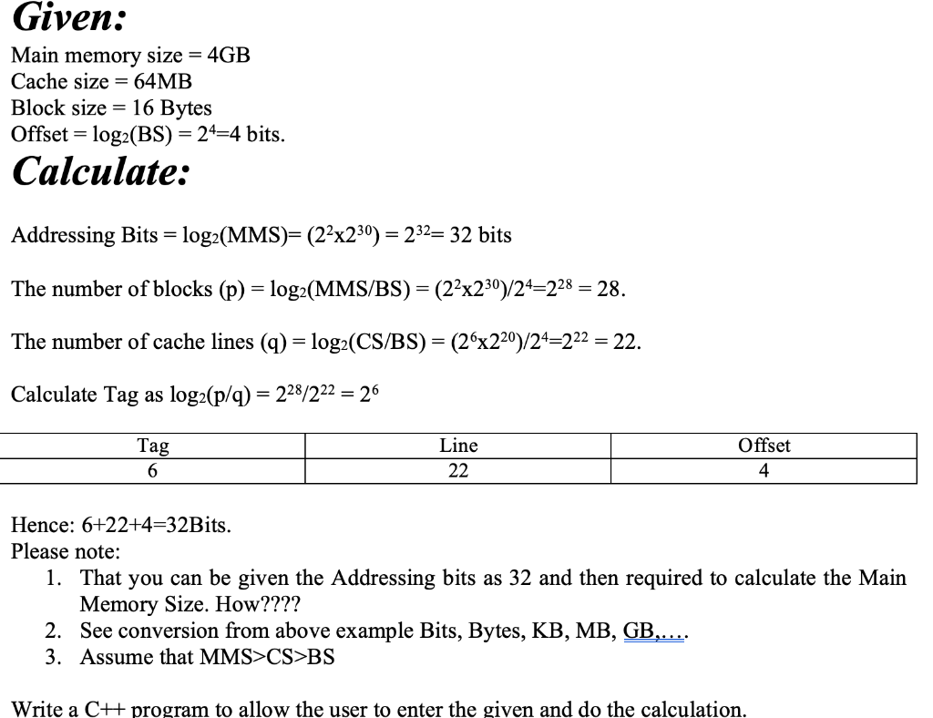 Write a C++ program that allows the user to enter the main