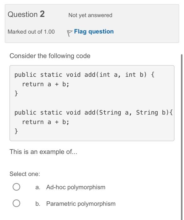 \{ String name; public void sayHello() \{ System.out.println("Hello" + name); \} Select