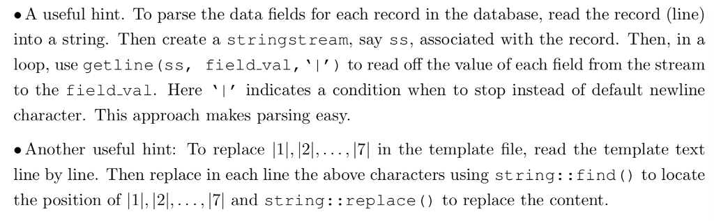 13.. and need to be replaced with the first, second, third,... field