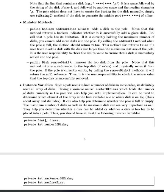 to look at a Tower of Hanoi puzzle as a physical object