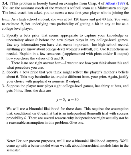  3.4. [This problem is loosely based on examples from Chap. 4