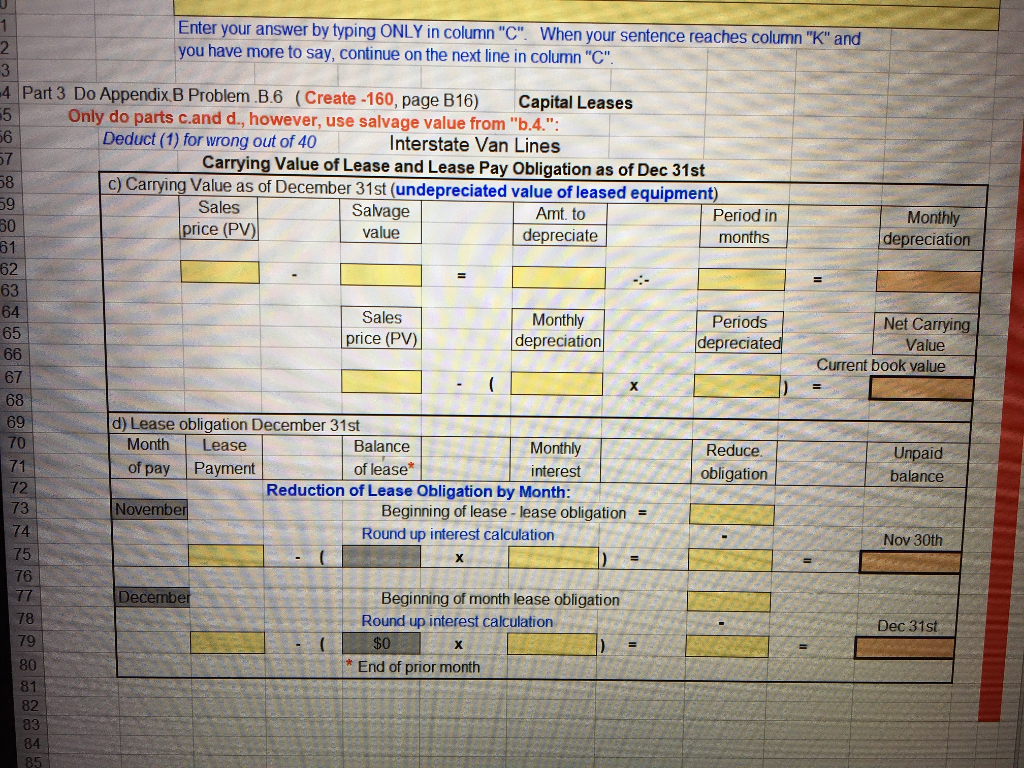 NEED SOLVED ASAP PART 3 use PROBLEM B6 to solve NO INFORMATION