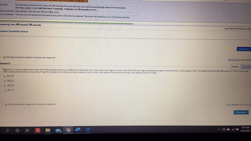 income is defined as the value of profitable investment projects under residual