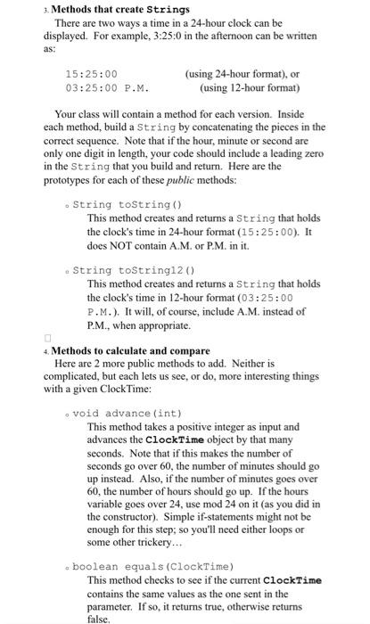 introduces you to the idea writing your own instantiable classes. As you