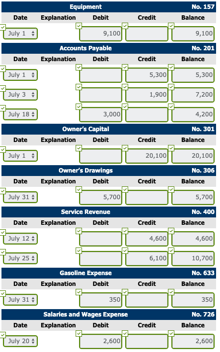 used truck for $9,100, paying $3,800 cash and the balance on account.