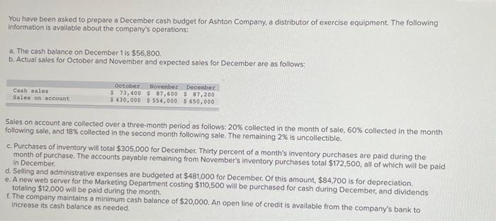  please answer all. i will like 1. Calculate the expected cash