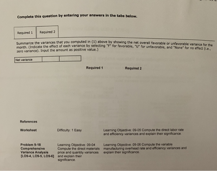 Westwood Plant. The plant has been experiencing problems as shown by its