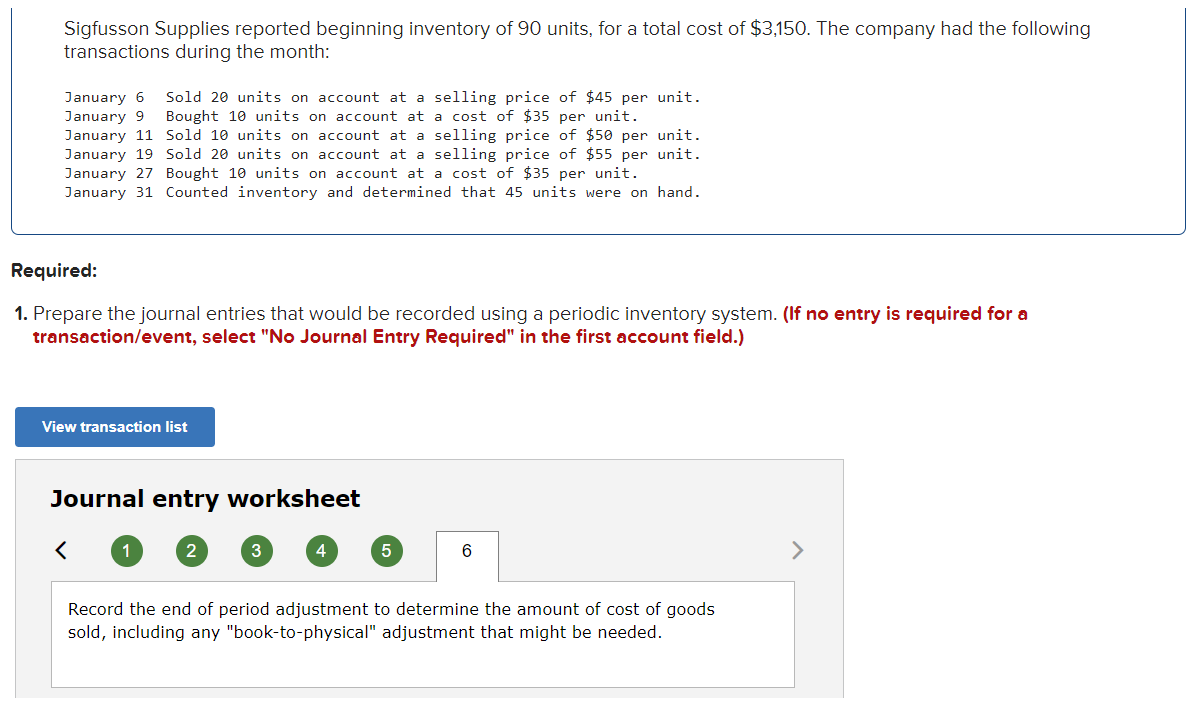 I can't figure out the last entry: "Record the end of period