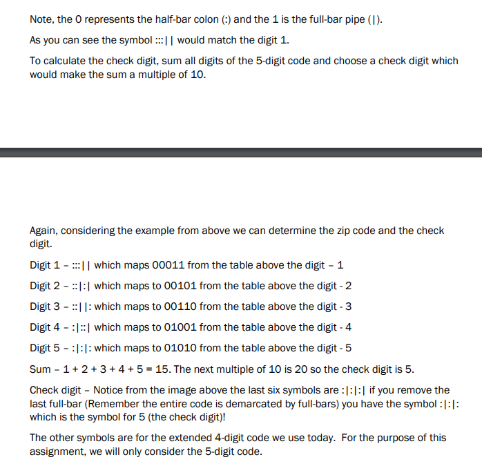 Plan (ZIP) Code is used by the Postal Service to efficiently deliver