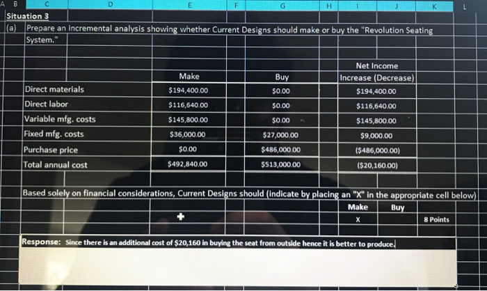 58 59 60 61 Situation 3 One of Current Designs' competitive advantages