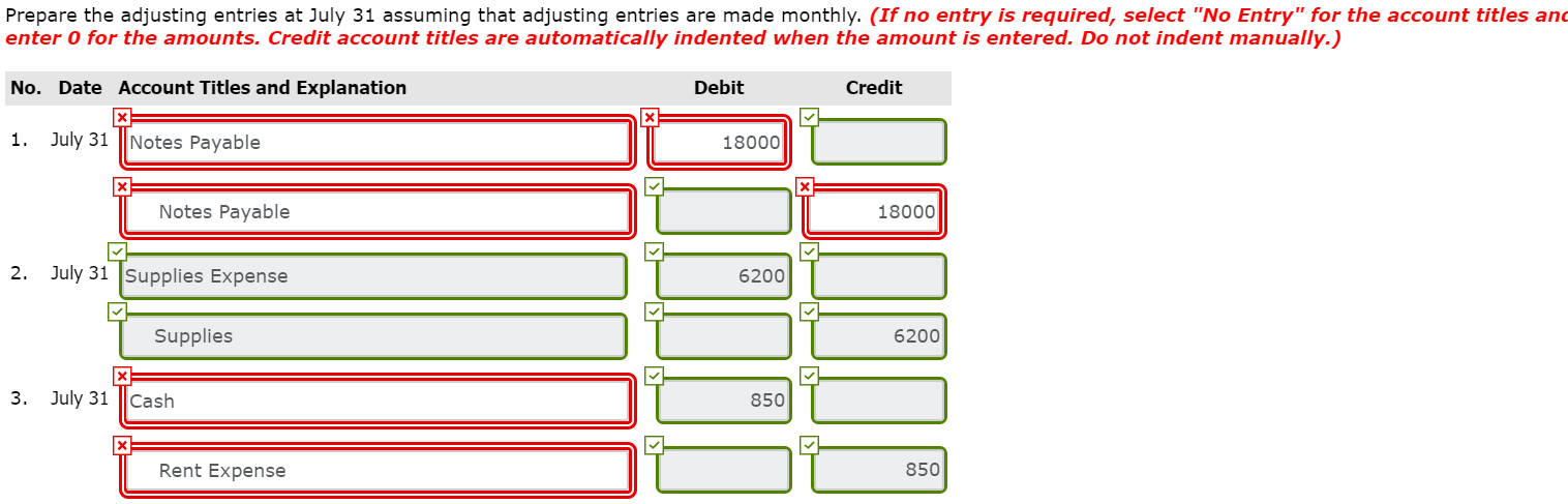 of Sheffield Corp. on July 31, 2019, includes the selected accounts below